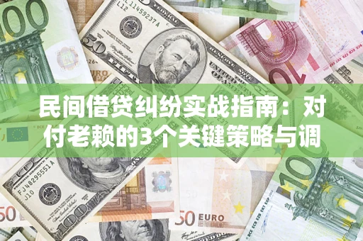 济南民间借贷纠纷实战指南：对付老赖的3个关键策略与调解盲区解析