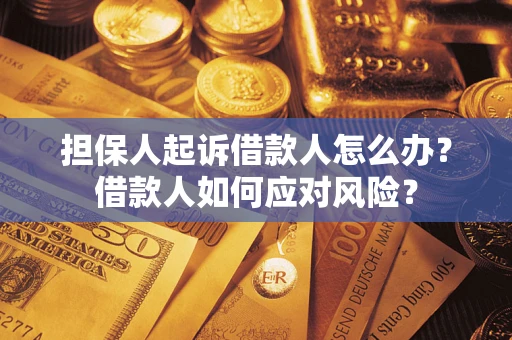 济南担保人起诉借款人怎么办？借款人如何应对风险？