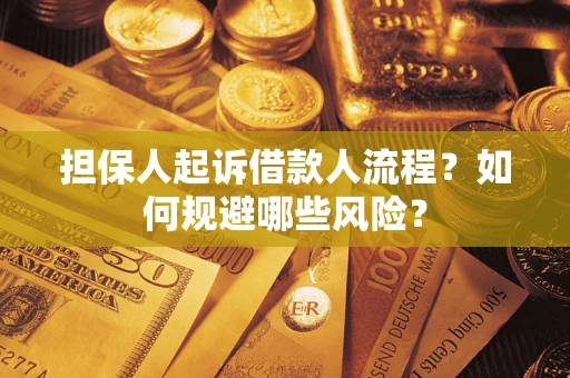 济南担保人起诉借款人流程？如何规避哪些风险？