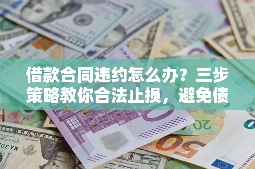 济南借款合同违约怎么办？三步策略教你合法止损，避免债务危机升级