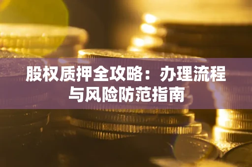 济南股权质押全攻略：办理流程与风险防范指南